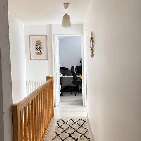 Apartment Moderne Duplex Proche Paris Avec Terrasse& Parking *